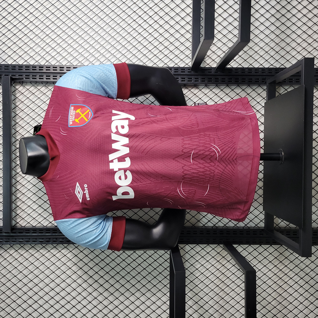 West Ham United 23-24 Home Stadium Jersey - Player Version